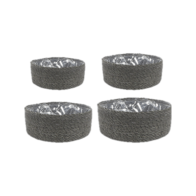 Кашпо Indoor Pottery Bowl Stef Grey (S4)
