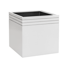 Line-Up Cube Matt White (with liner and wheelplate)