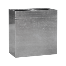 Line-Up Metallic Rectangle Silver (with liner and wheelplate)