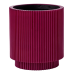 Кашпо пластиковое Capi Nature Groove Special Vase Cylinder Purple