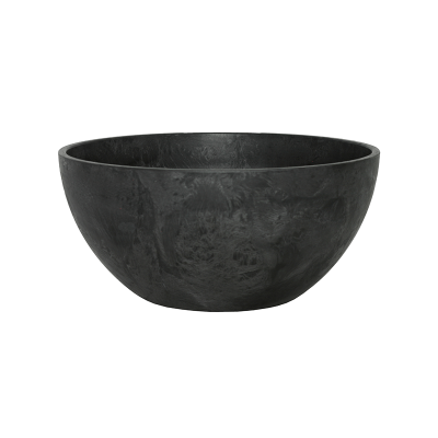 Кашпо пластиковое Artstone Fiona bowl black