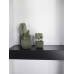 Кашпо пластиковое Capi Nature Groove Special Vase Cylinder Green