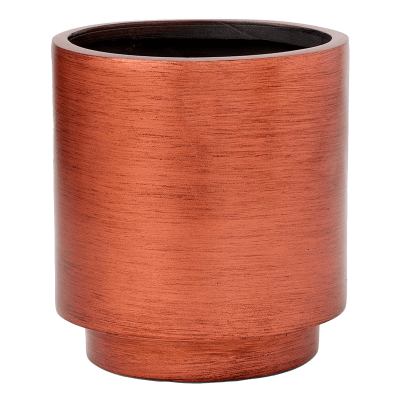 Кашпо пластиковое Capi Lux Retro Vase Cylinder Copper