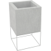 Кашпо пластиковое Vela Cube Basic color:
