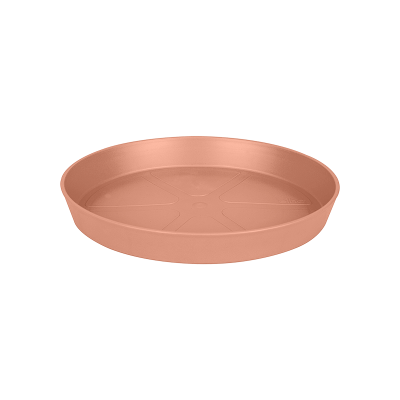 Кашпо пластиковое Loft Urban Saucer Round Delicate Pink