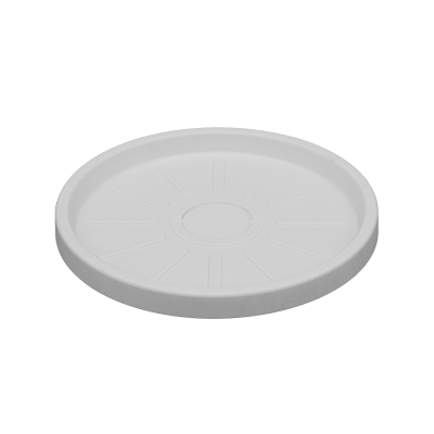 Кашпо пластиковое Pure® Round Saucer White