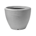 Кашпо пластиковое Capi Arc Granite Planter Ball Ivory