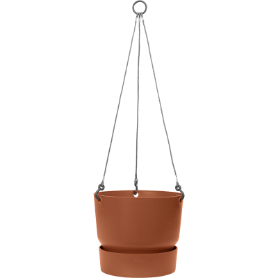 Кашпо пластиковое Greenville Hanging Basket Ginger Brown