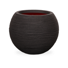 Capi Nature Rib NL Vase Ball Black