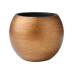 Кашпо пластиковое Capi Lux Retro Vase Ball Gold