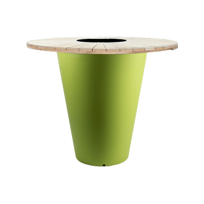 Кашпо пластиковое Otium Olla Table Herba Lime Green