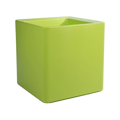 Кашпо пластиковое Otium Quadris lime green