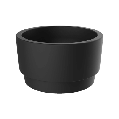 Кашпо пластиковое Pure® Grade Bowl Black
