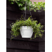 Кашпо пластиковое Vibia Campana Hanging Basket White