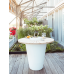 Кашпо пластиковое Otium Olla Table Herba White