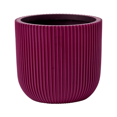 Кашпо пластиковое Capi Nature Groove Special Planter Purple