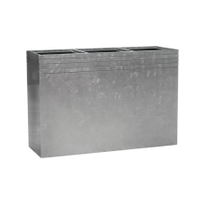 Line-Up Metallic Rectangle Silver (with liner and wheelplate)