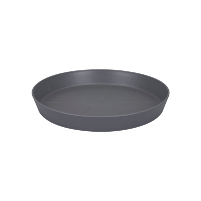 Кашпо пластиковое Loft Urban Saucer Round Anthracite