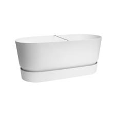 Greenville Terrace Trough Wheels White