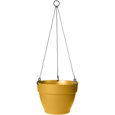 Кашпо пластиковое Vibia Campana Hanging Basket Honey Yellow