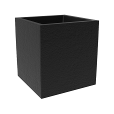 Vivo Living black structure square with wheels