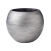 Кашпо пластиковое Capi Lux Retro Vase Ball Silver