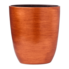 Capi Lux Retro Planter Oval Copper