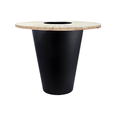 Кашпо пластиковое Otium Olla Table Herba Black