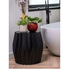 Capi Nature Groove Special Vase Ball Merlot Red