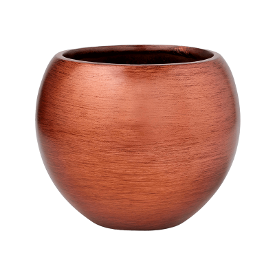 Кашпо пластиковое Capi Lux Retro Vase Ball Copper