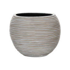 Capi Nature Rib Vase Ball Ivory