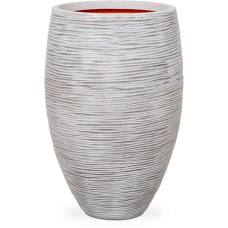 Capi Nature Rib NL Vase Elegant Deluxe Ivory