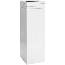 Line-Up Square Matt White (with liner and wheelplate)
