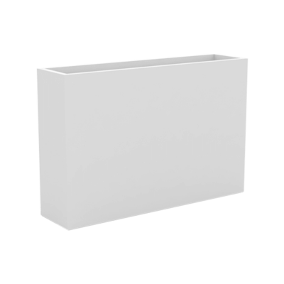 Кашпо пластиковое Wall Basic White