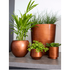 Capi Lux Retro Vase Cylinder Copper