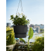 Кашпо пластиковое Greenville Living black hanging basket