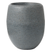 Кашпо пластиковое Capi Arc Granite Vase Elegant Deluxe Anthracite