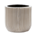 Кашпо пластиковое Capi Nature Groove Planter Ball Ivory