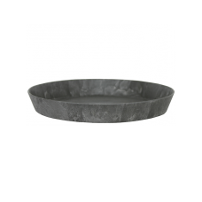 Artstone Saucer Round Black