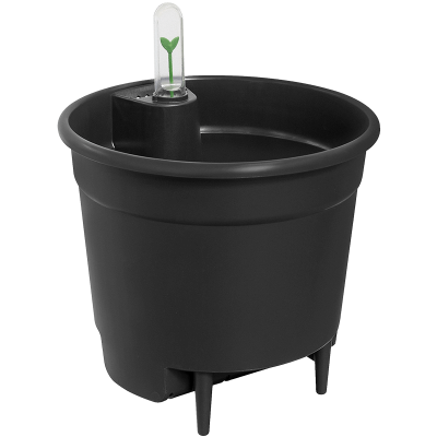 Кашпо пластиковое Self-Watering Insert Living Black