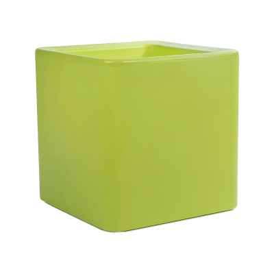 Кашпо пластиковое Otium Quadris lime green