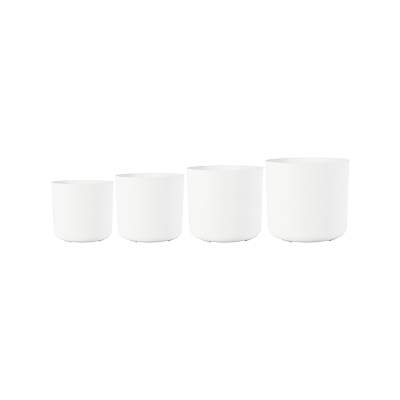 Кашпо пластиковое Artstone Celine Pot White (set of 4)