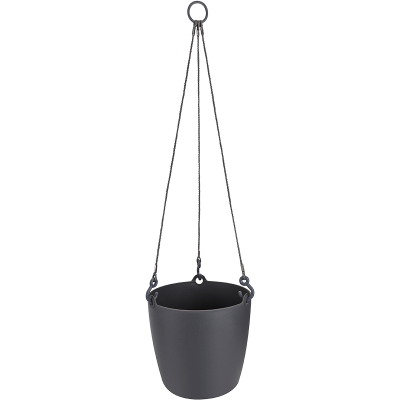 Кашпо пластиковое Brussels® Hanging Basket Anthracite