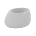Кашпо пластиковое Stone Basic oval color: