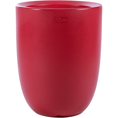 Кашпо пластиковое Otium Amphora red