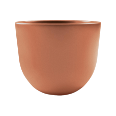 Rotazionale Eggy Round Pot Terra di Sienna