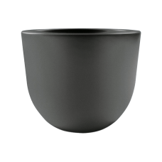 Rotazionale Eggy Round Pot Anthracite